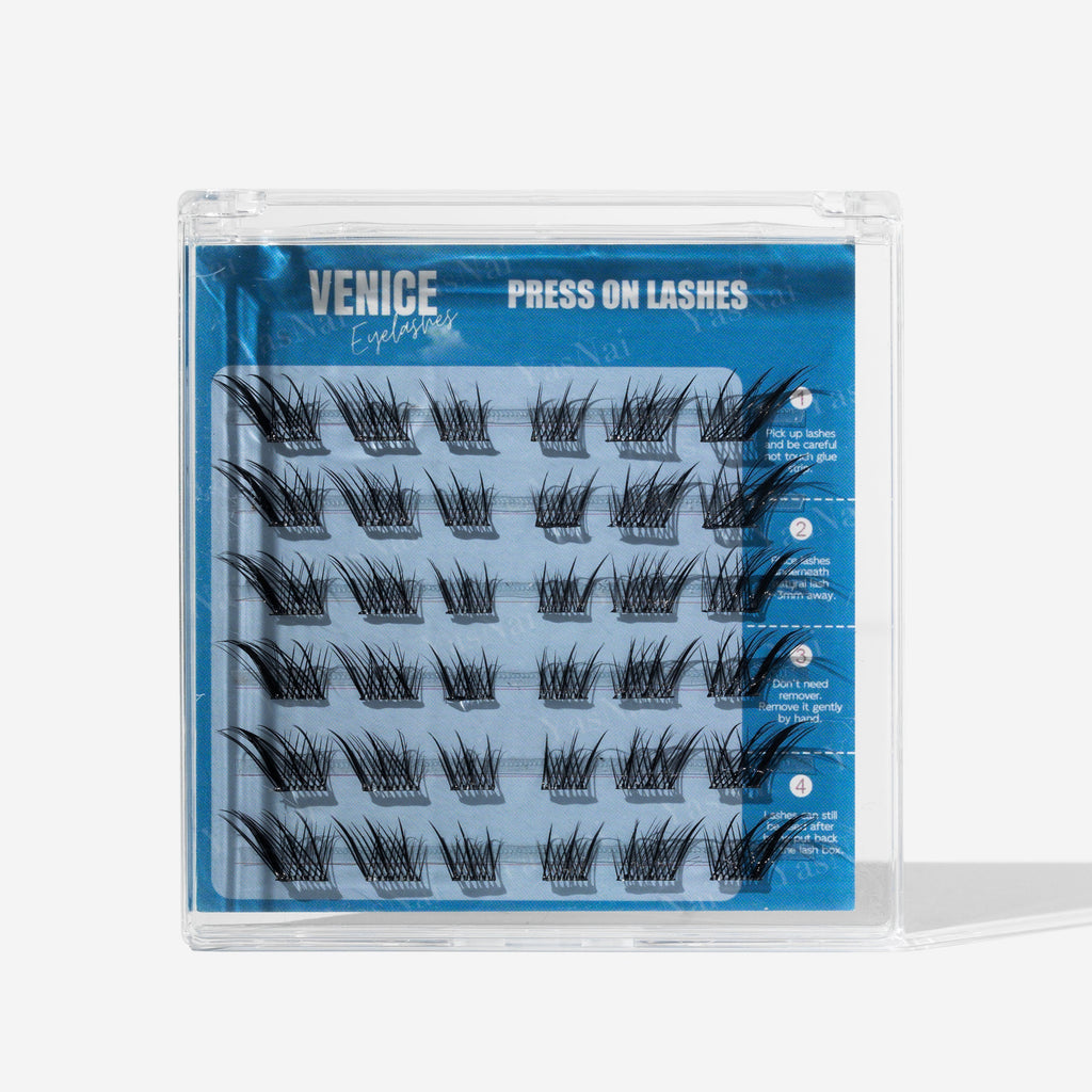 Eyelashes Cat Eye Press-On Lashes
