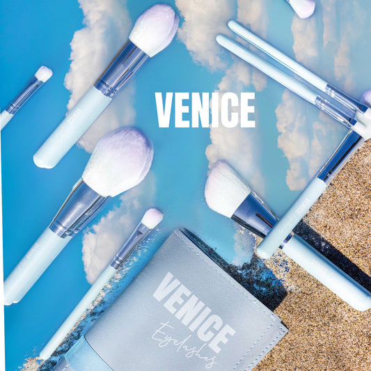 Venice Blue Beach brush set